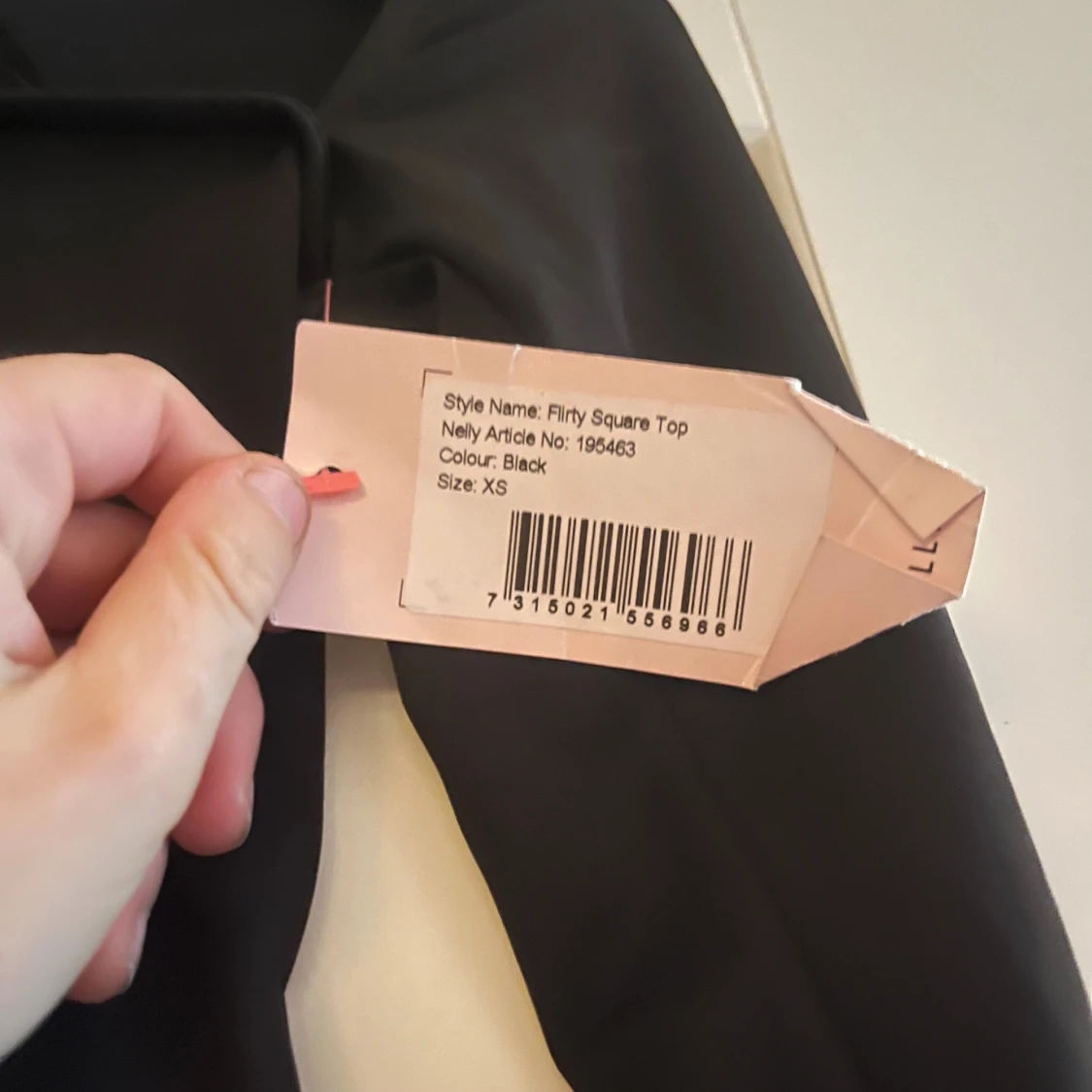Svart långärmad topp från Nelly XS - 2