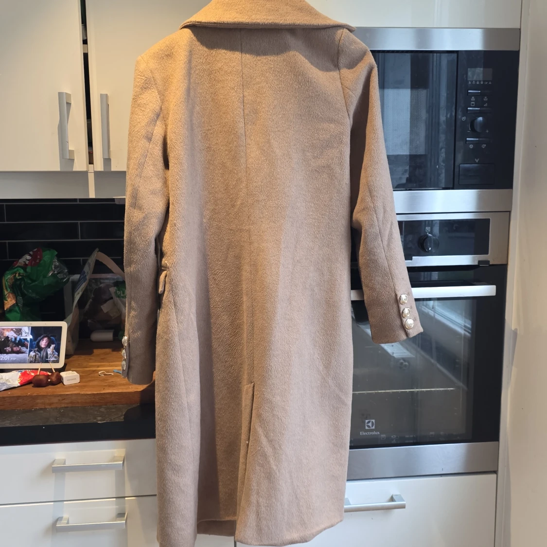 Beige kappa från Chiara Forthi, stl 36 - 4