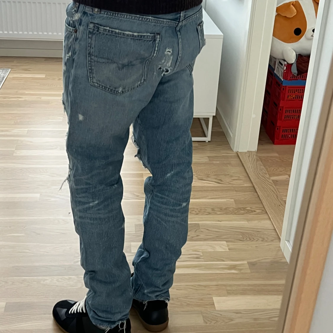 Ralph Lauren jeans med slitningar  - 2