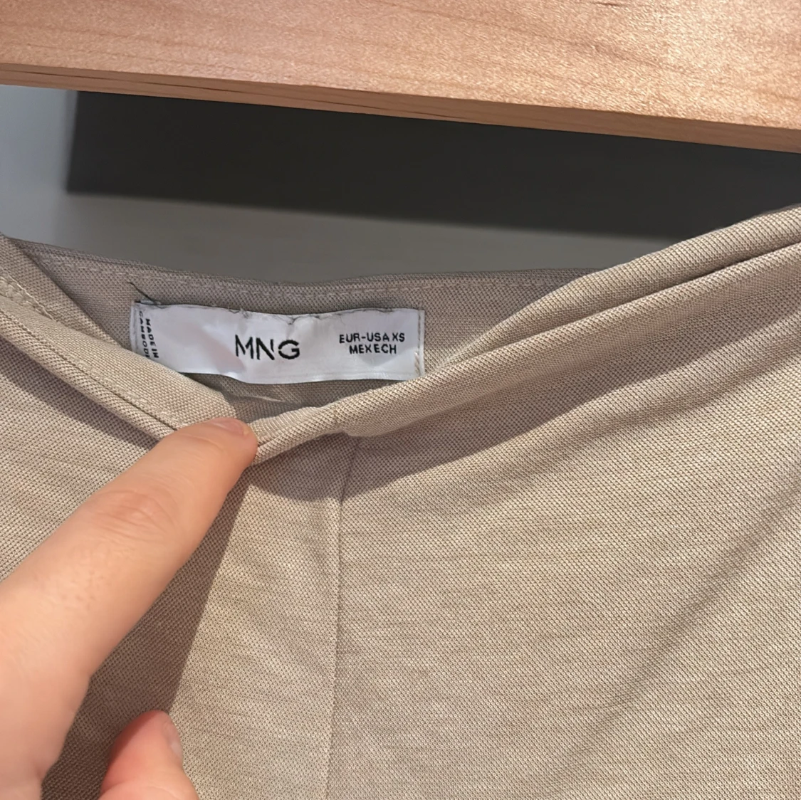 Beiga vida byxor från MNG XS - 1