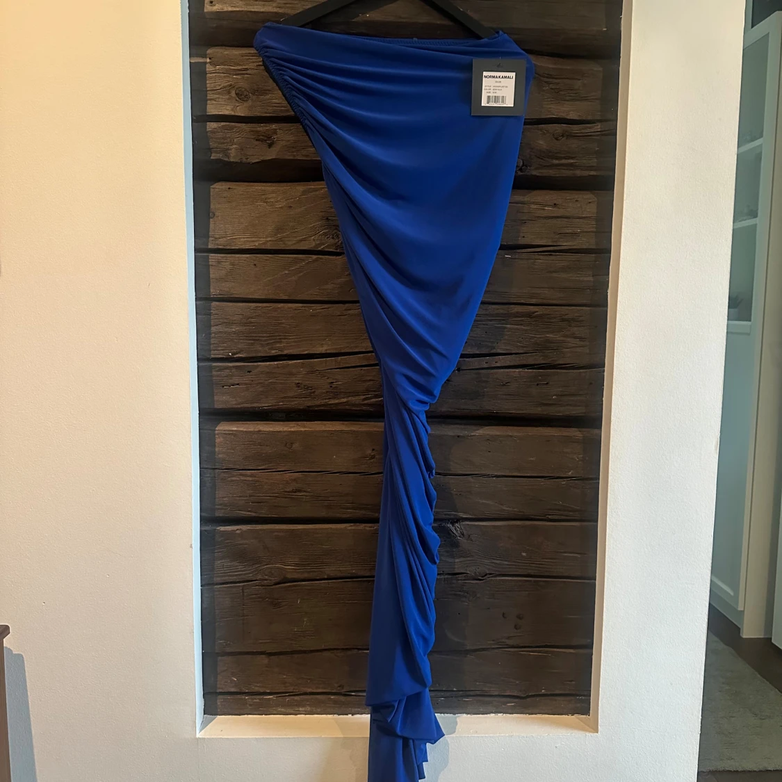 Blå Diana Gown från Norma Kamali - 1