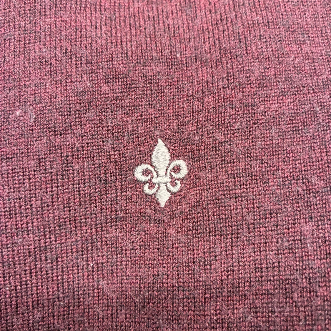 Stickad tröja från Morris i 100% merino ull - 4