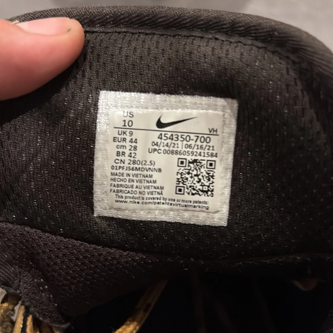 Nike Manoa boots i beige skinn - 2