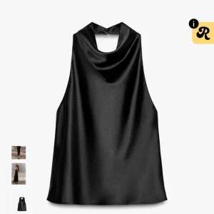Svart halter neck top❣️ - Säljer denna jätte fina svarta halter neck toppen för ja råka beställa två st❤️(alltså HELT NY)❤️