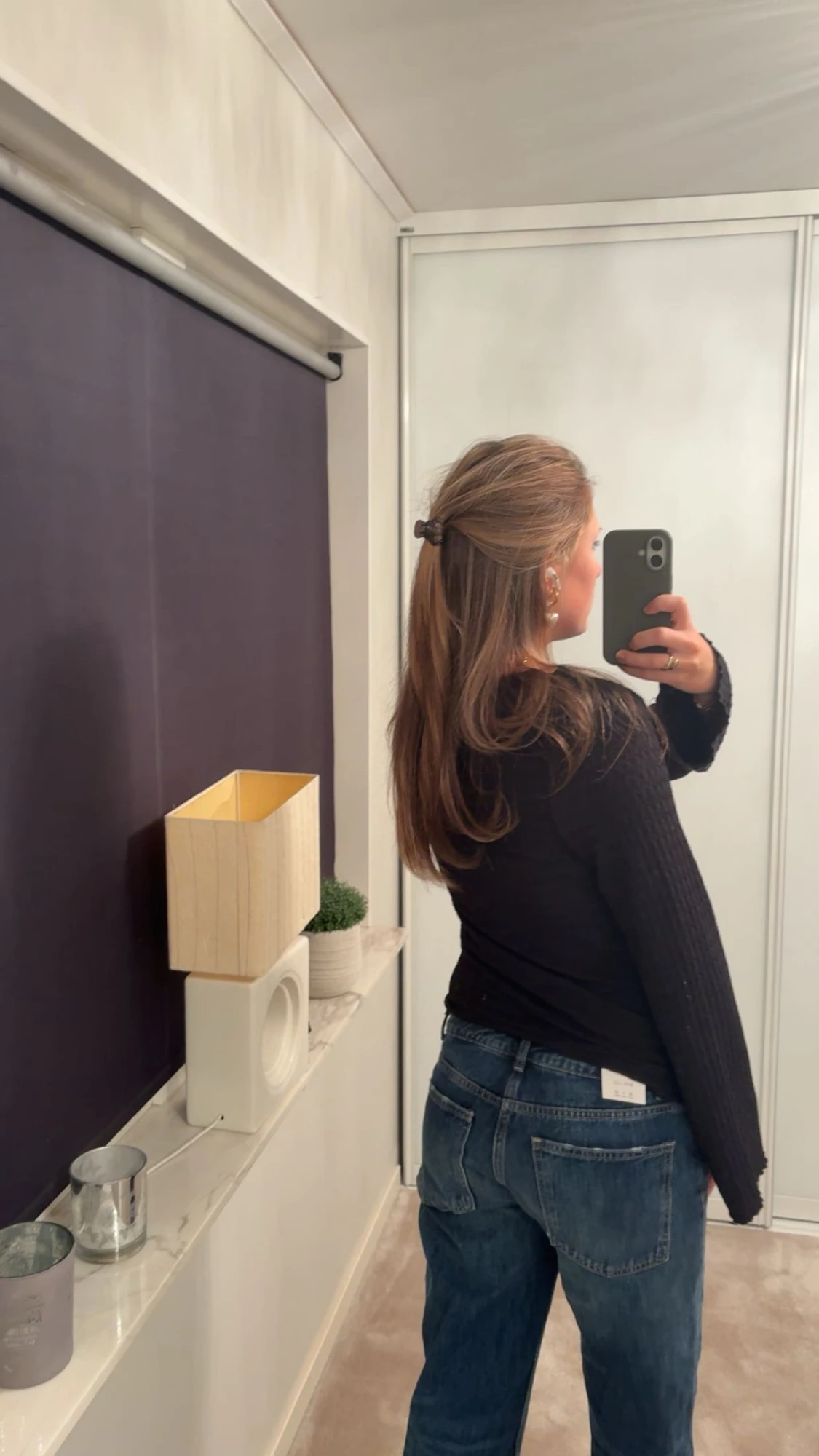 Svart långärmad tröja 🥰 - 2