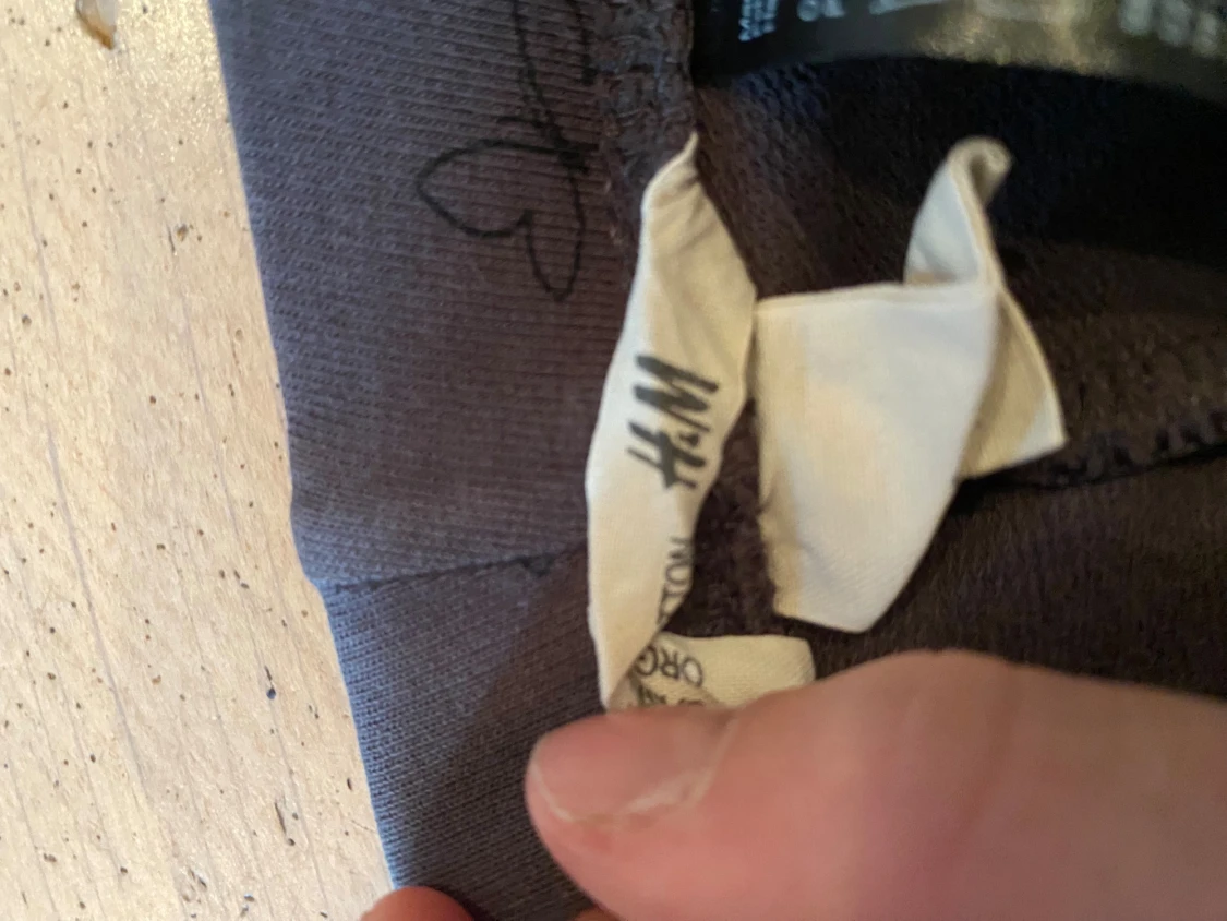 Grå leggings med fjärilsmönster H&M - 2