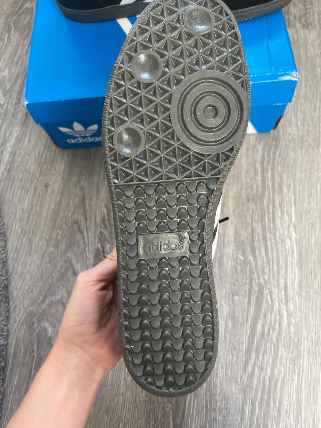 Adidas Samba svart/vit sneakers - 3