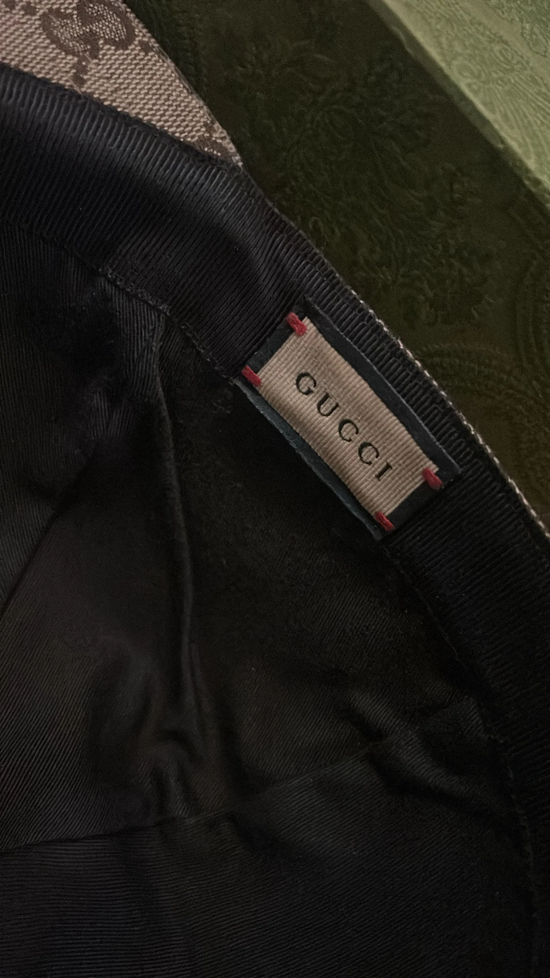 Gucci keps med GG-mönster - 2