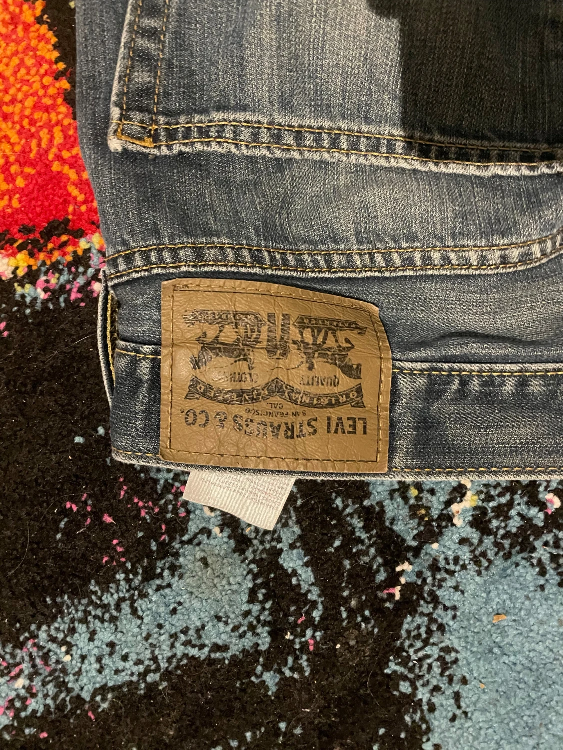 Levi's  blå jeans bootcut - 2