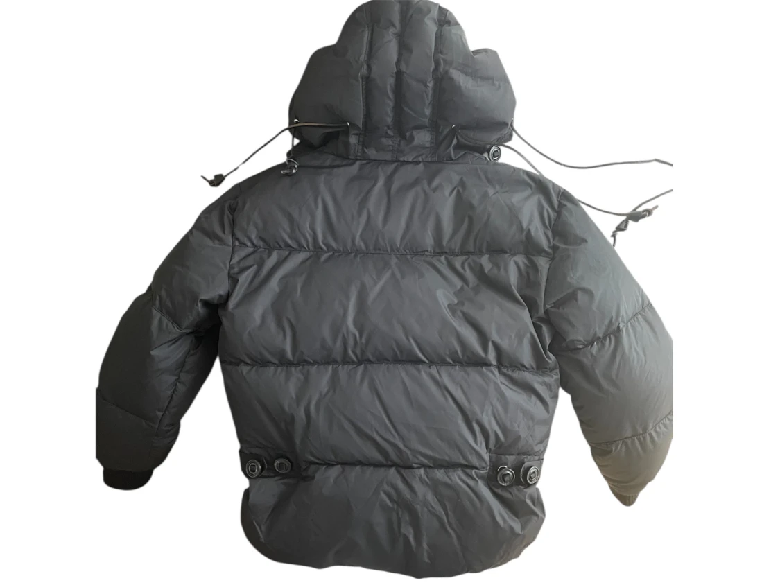 Svart dunjacka från Dsquared2 med päls - 1