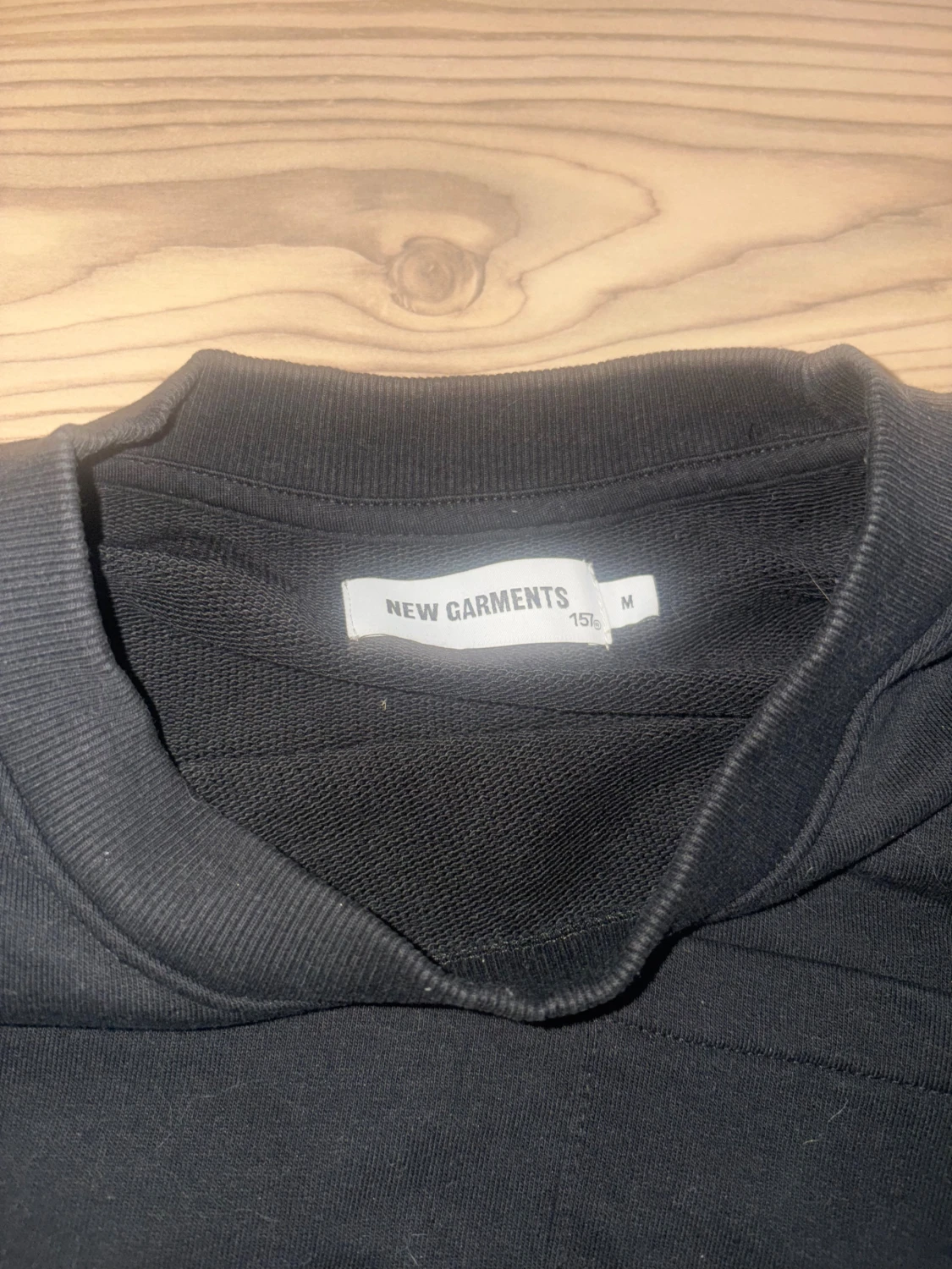 Svart långärmad tröja New Garments - 1