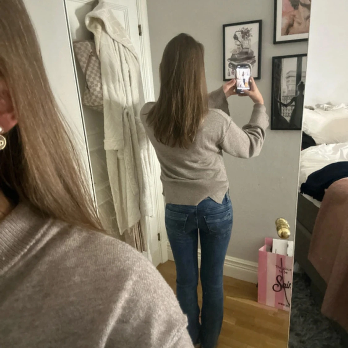 Blå bootcut jeans från Ltb - 1