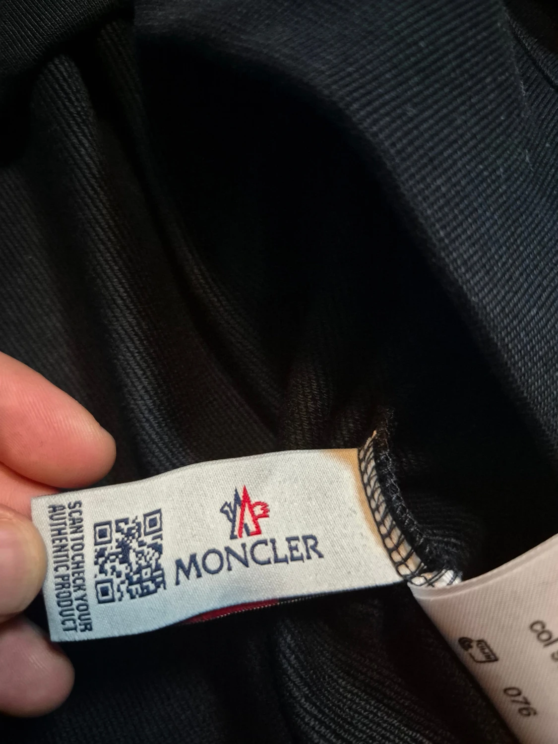 Svart Moncler Grenoble hoodie - 5