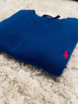 Stickad Ralph Laurent Hoddie storlek M  - Bra skick skick storlek M hör av dig vid frågor inga skambud 