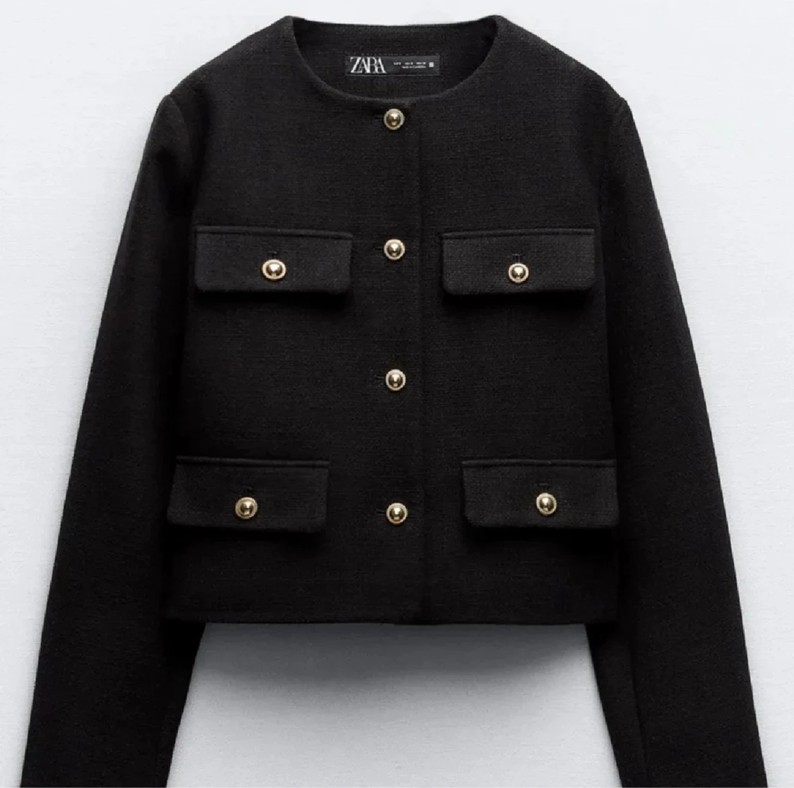 Svart cardigan jacka från Zara