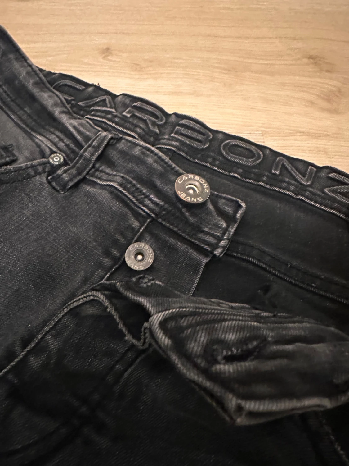 Svarta skinny jeans från Carbonz - 3