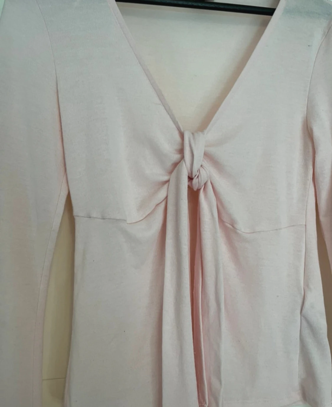 Ljusrosa långärmad tröja  - 3