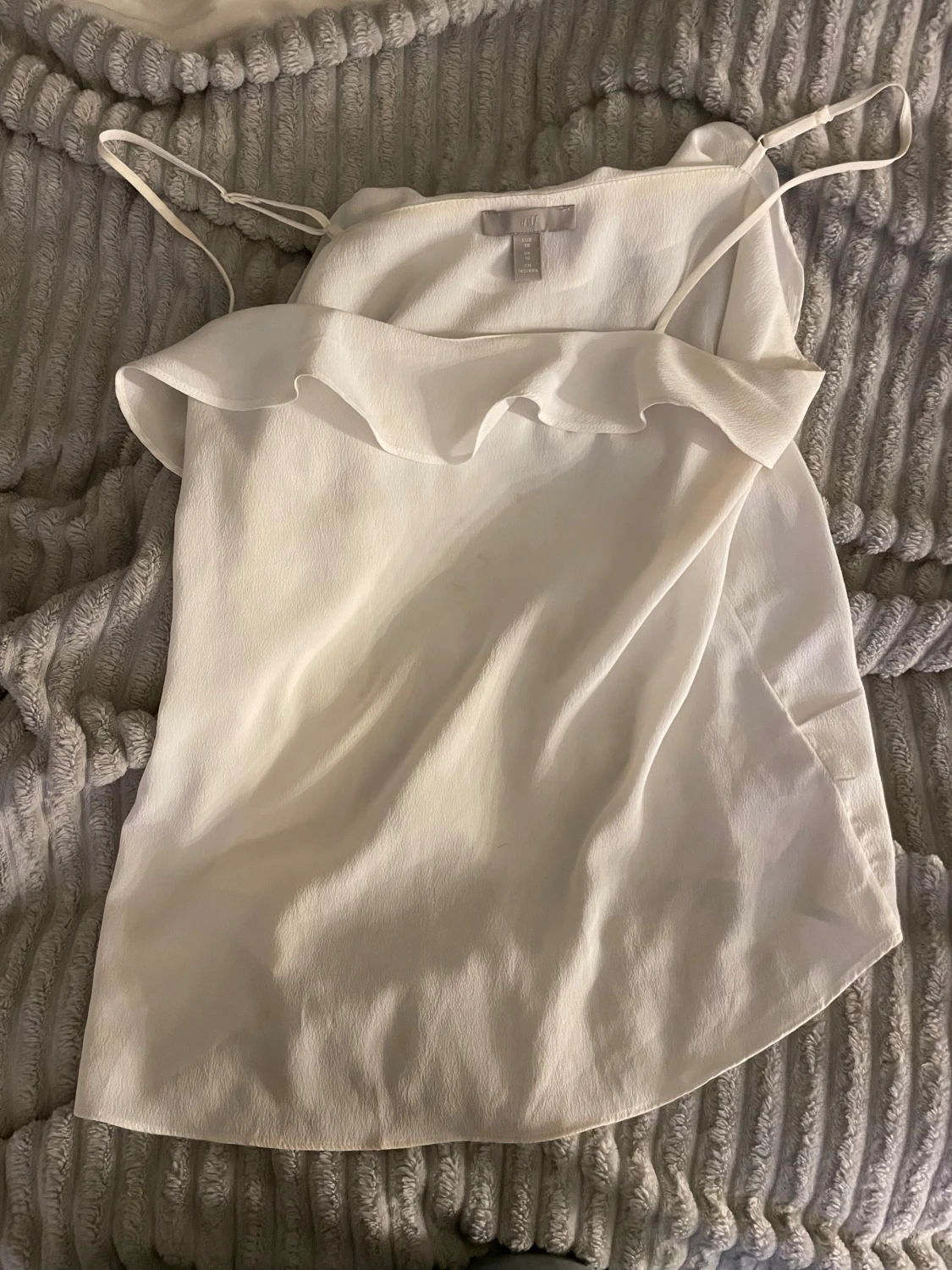 Vitt linne med vålang upp till🤍 - 3