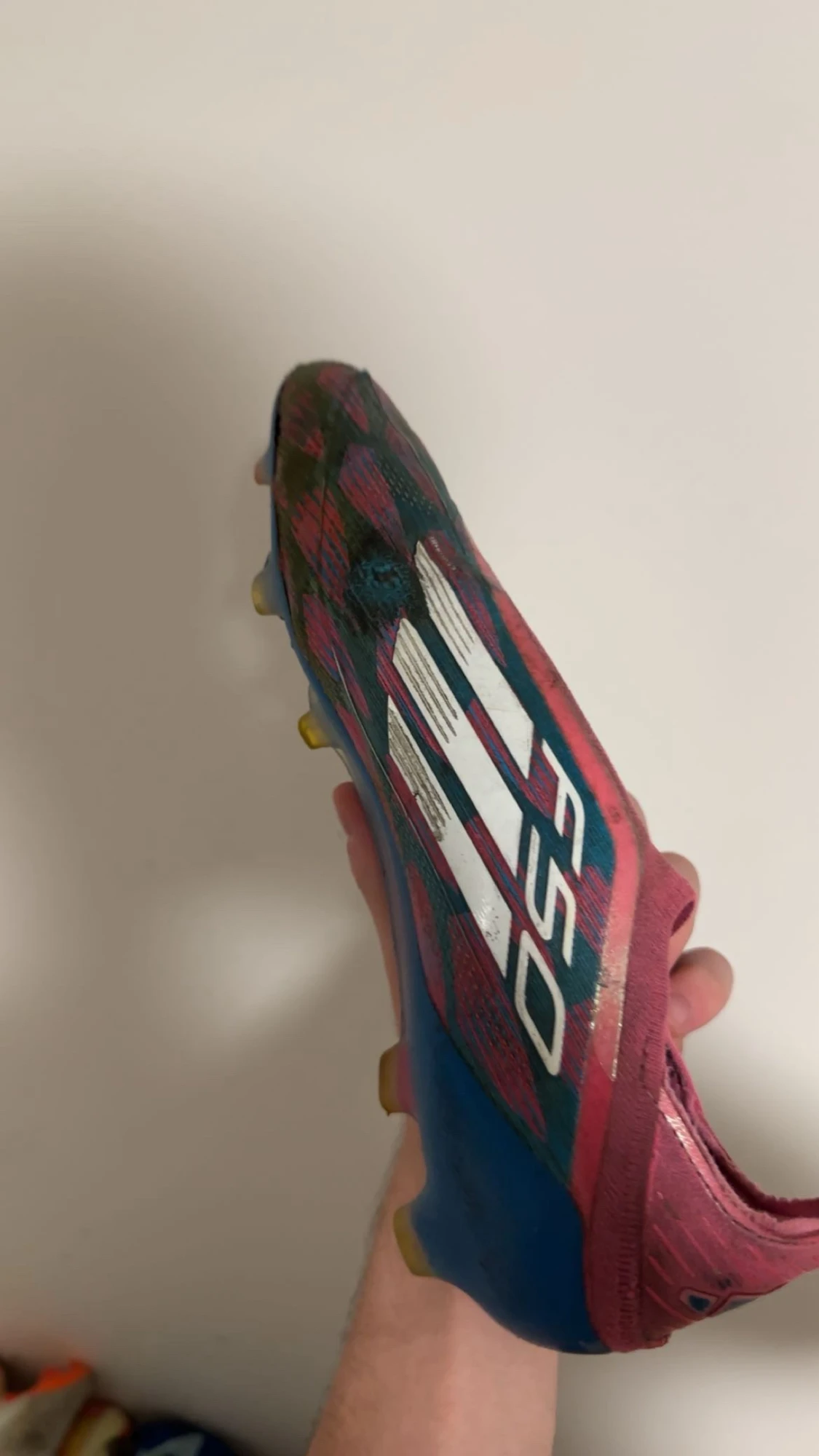 Adidas F50 färgglada fotbollsskor - 2