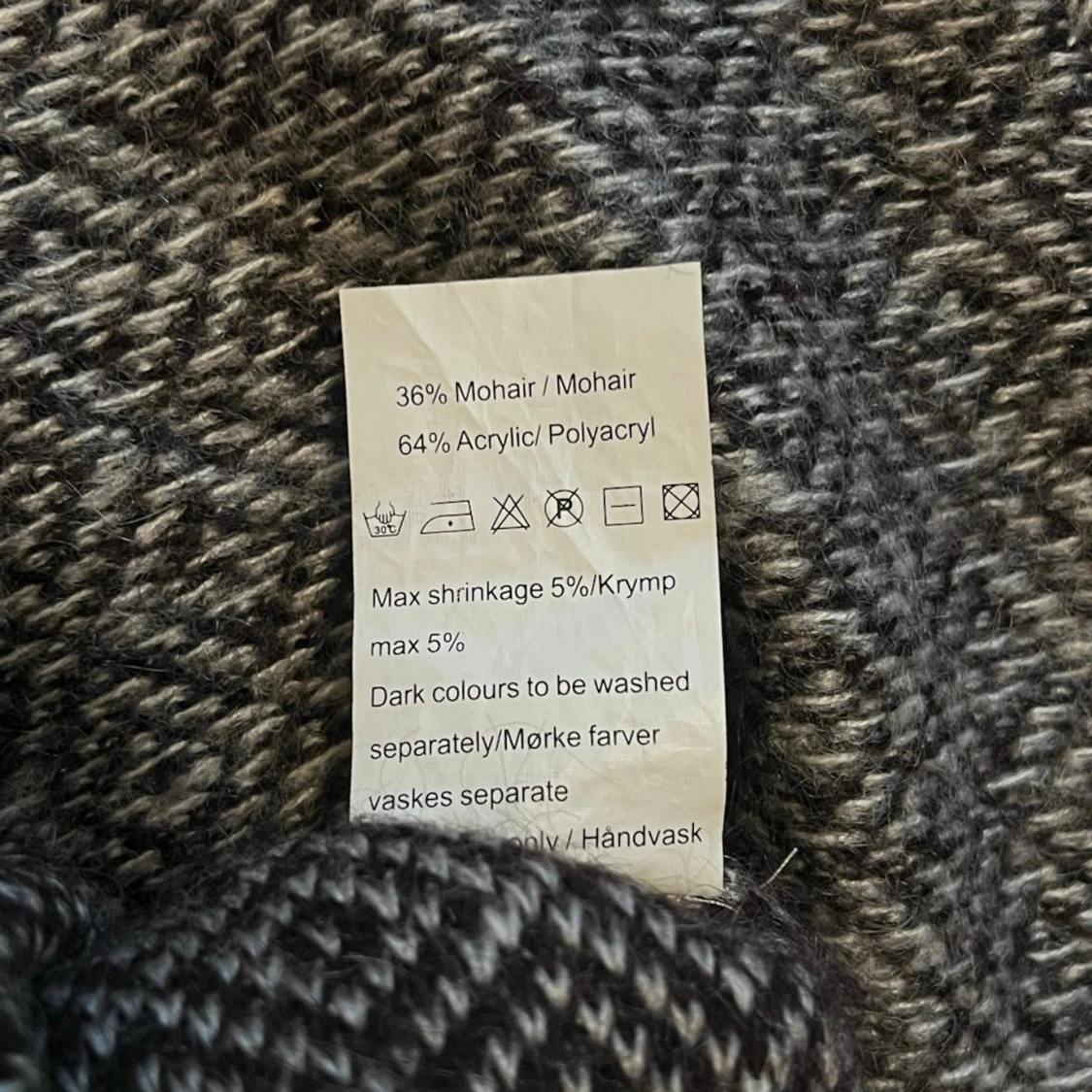  Stickad topp i mohair - 6