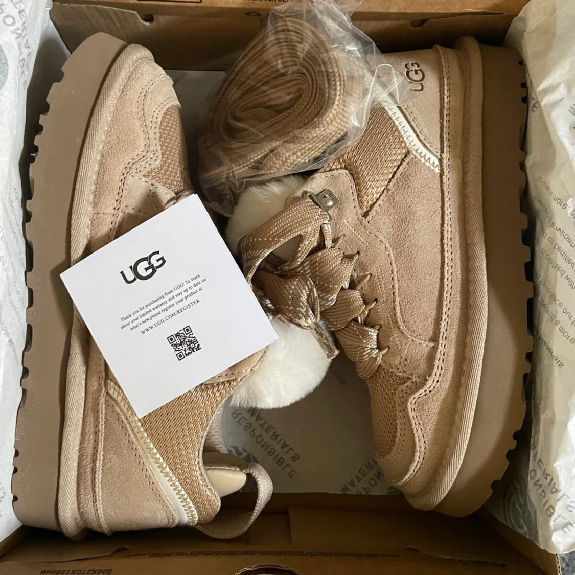 UGG Lowmel Sand Skor - 5