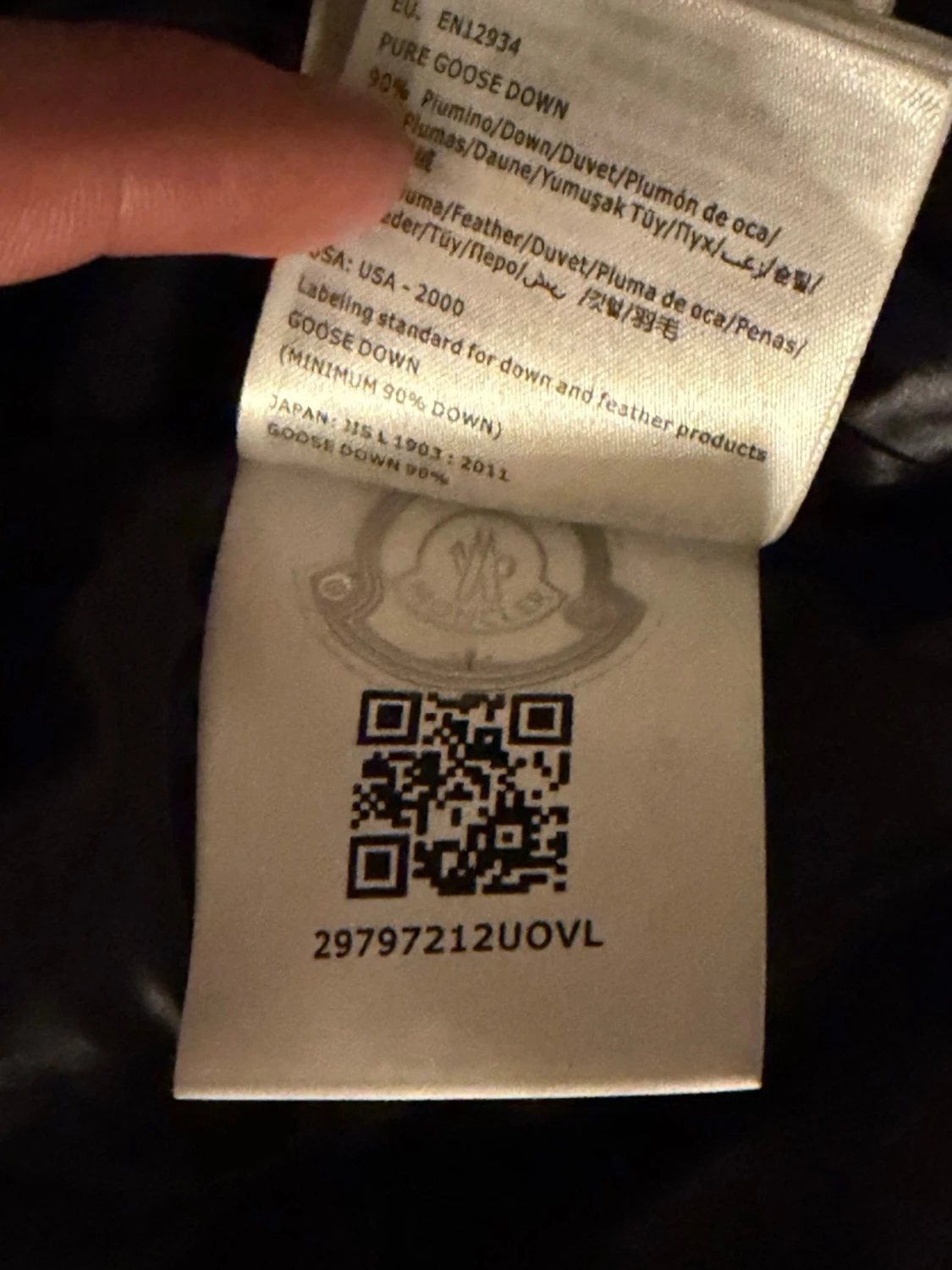 Svart dunväst från Moncler - 1