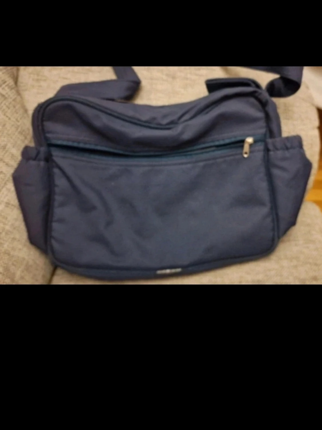 Blå skötväska - 1