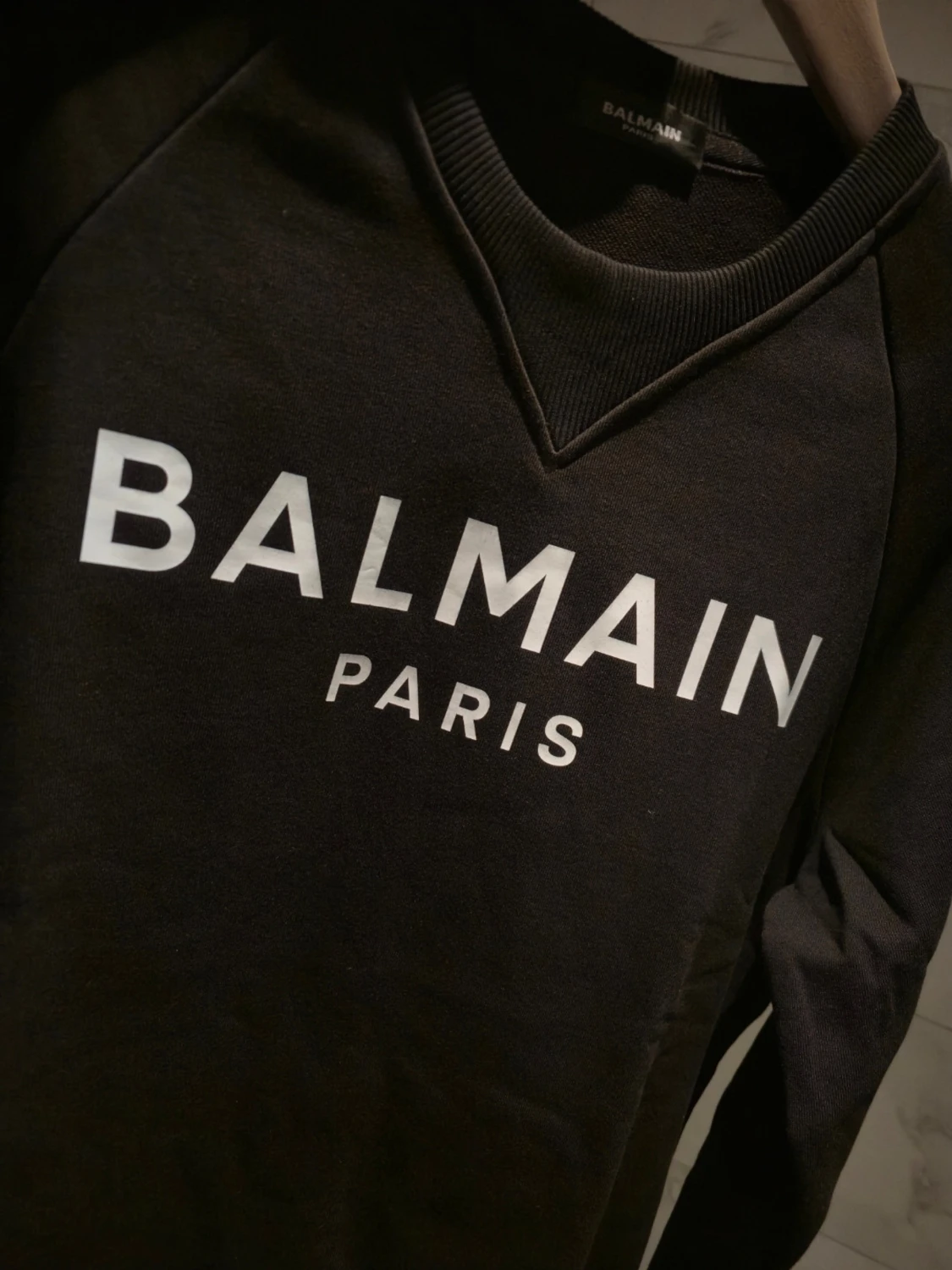 Svart sweatshirt från Balmain Paris - 2