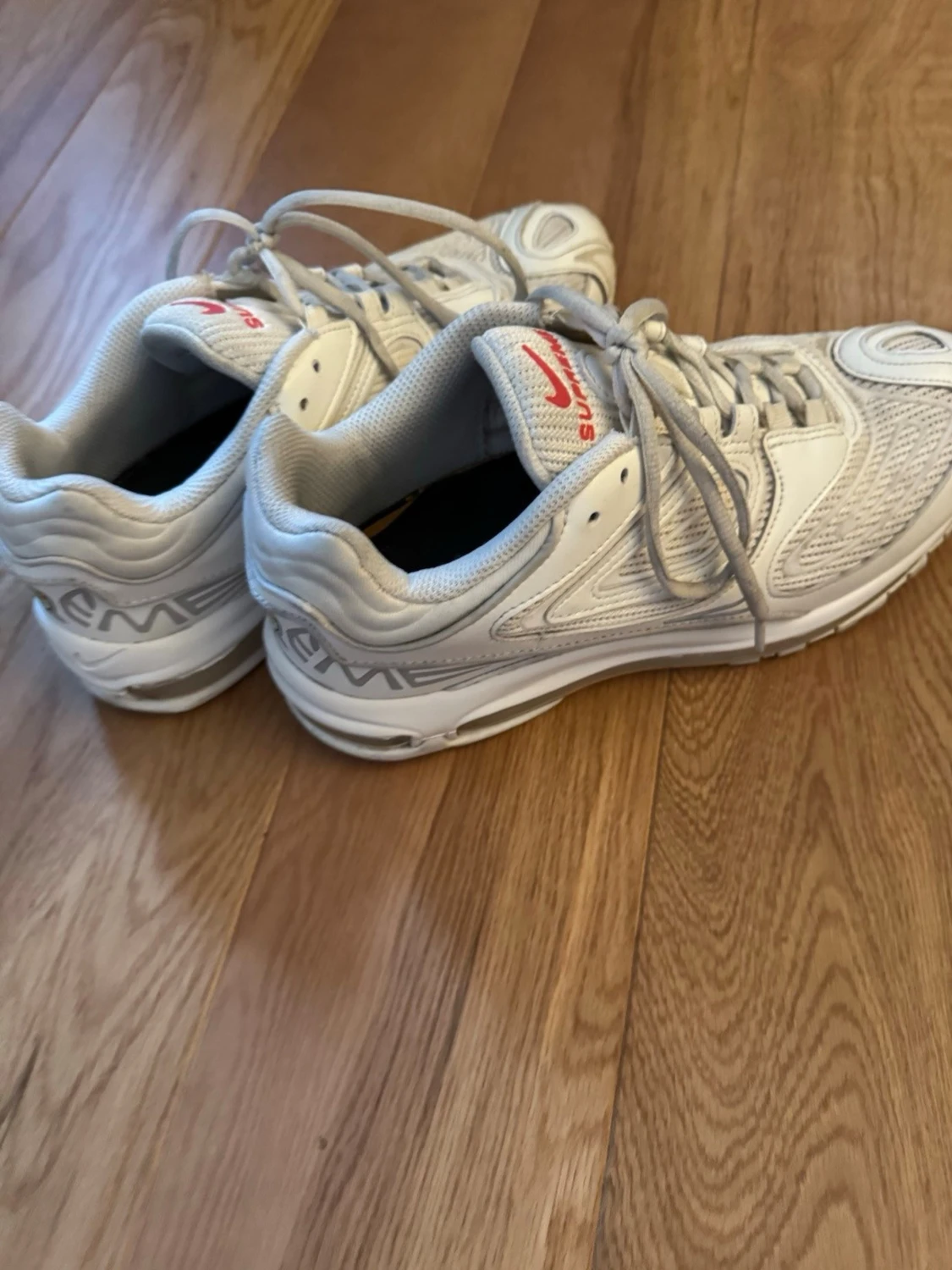 Nike x Supreme Air Max TL sneakers vita - 4