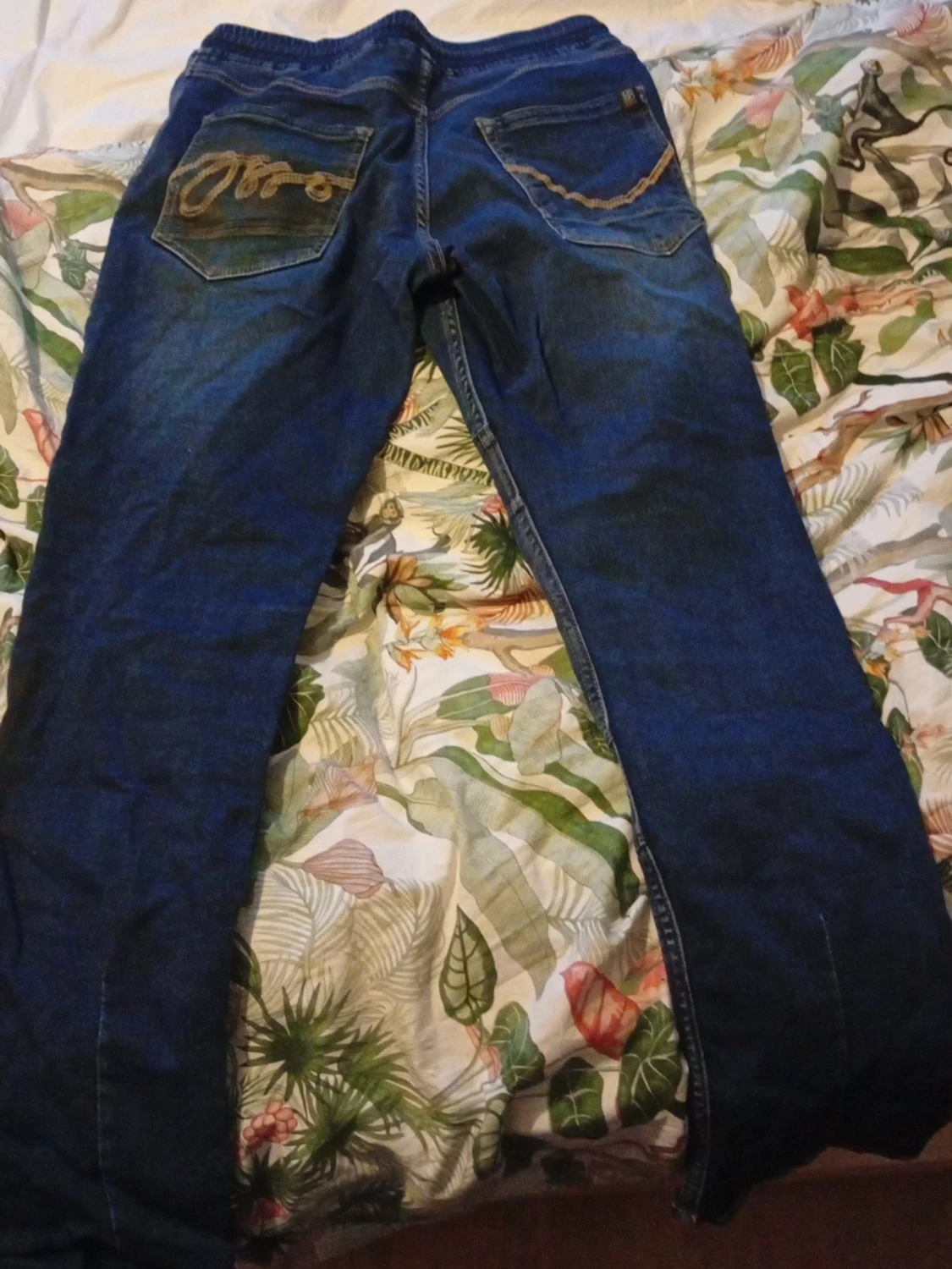 Blå jeans från Ossoami, storlek 164 - 2