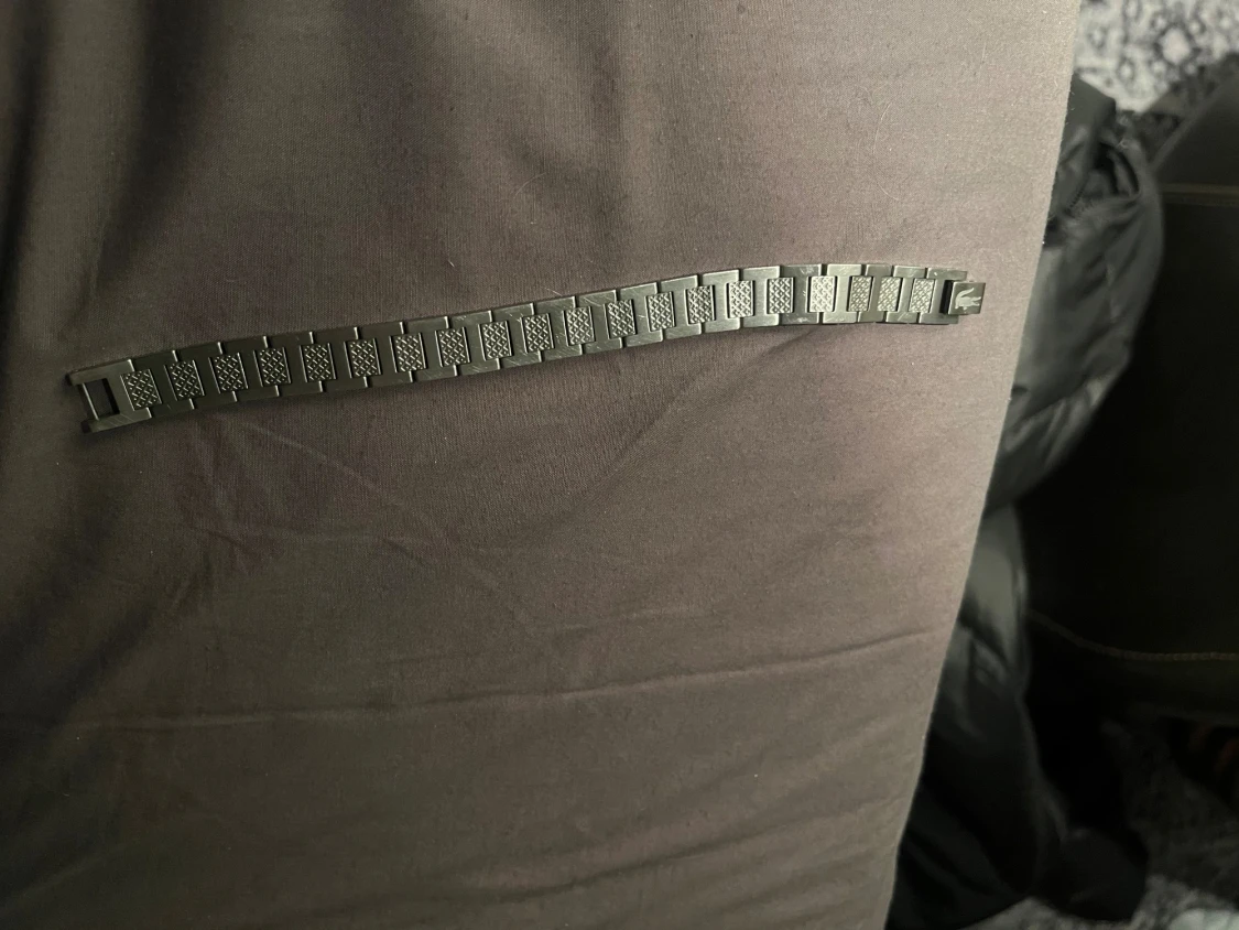 Stilrent silverfärgat armband - 1