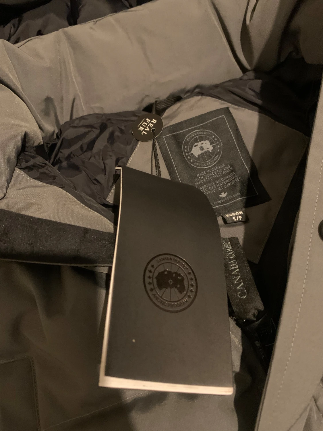 Grå dunjacka Canada Goose Fusion S/P - 3