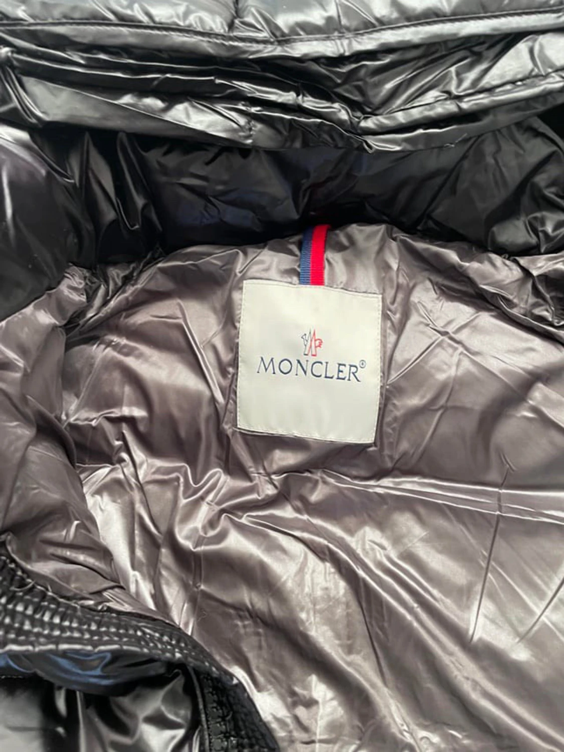 Svarta Moncler maya jackor i M och L - 4