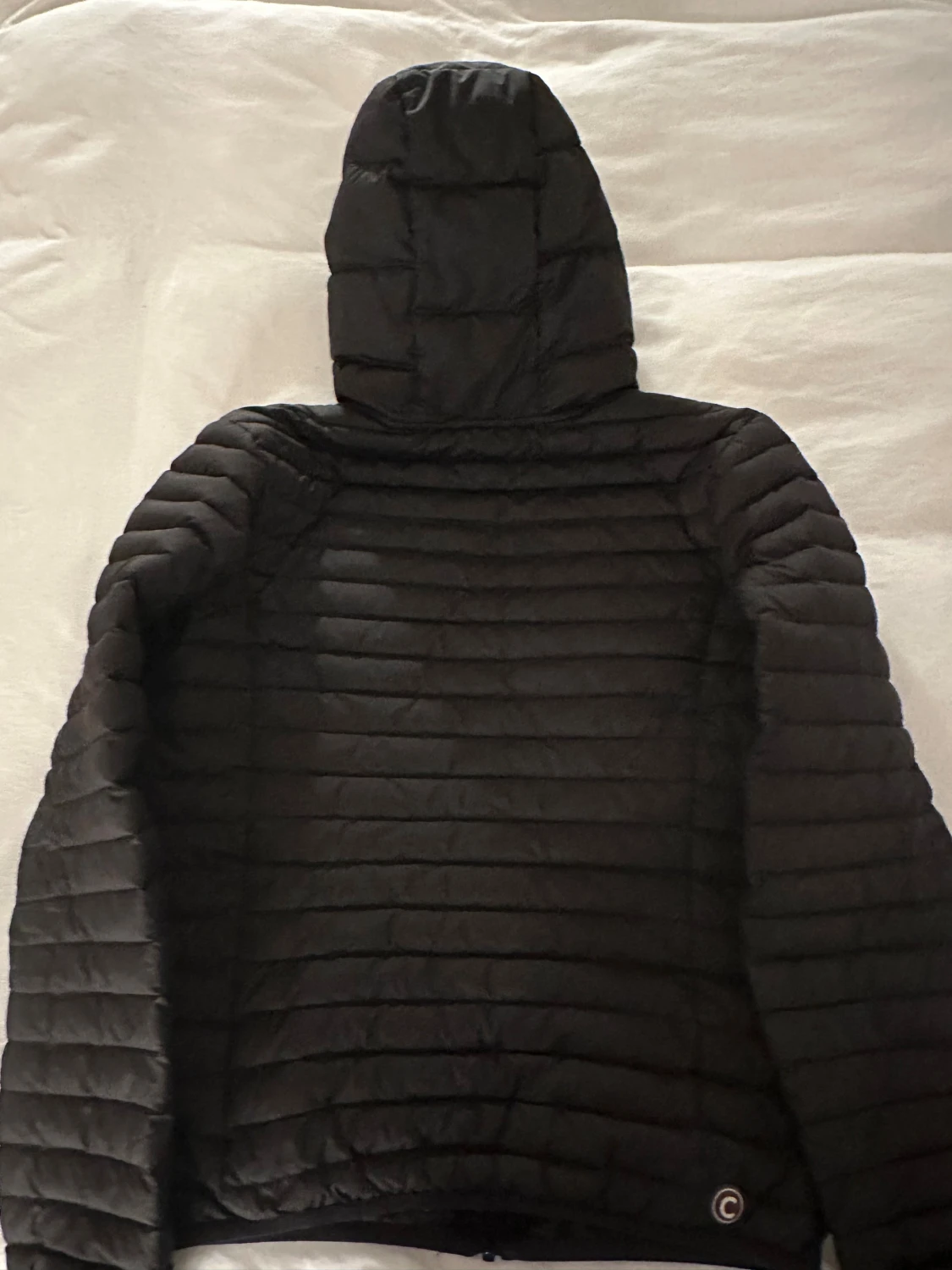 Svart Colmar pufferjacka med huva - 3