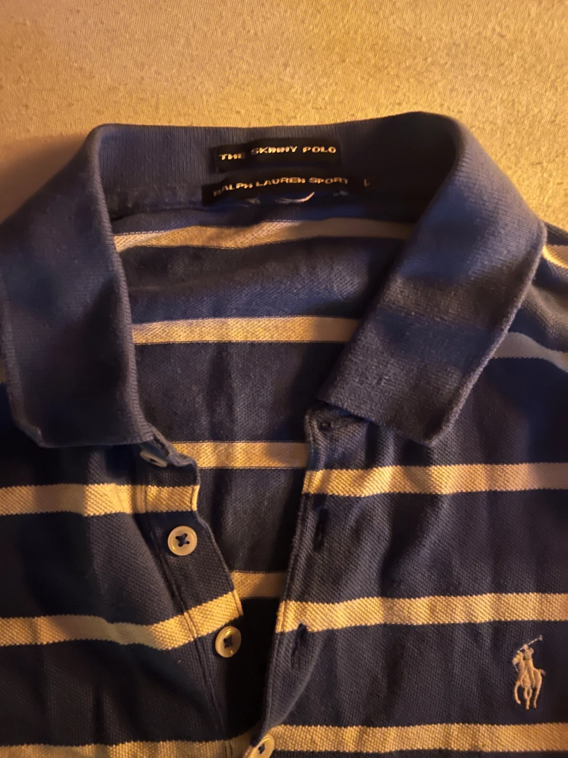 Snygg polo tröja  - 2