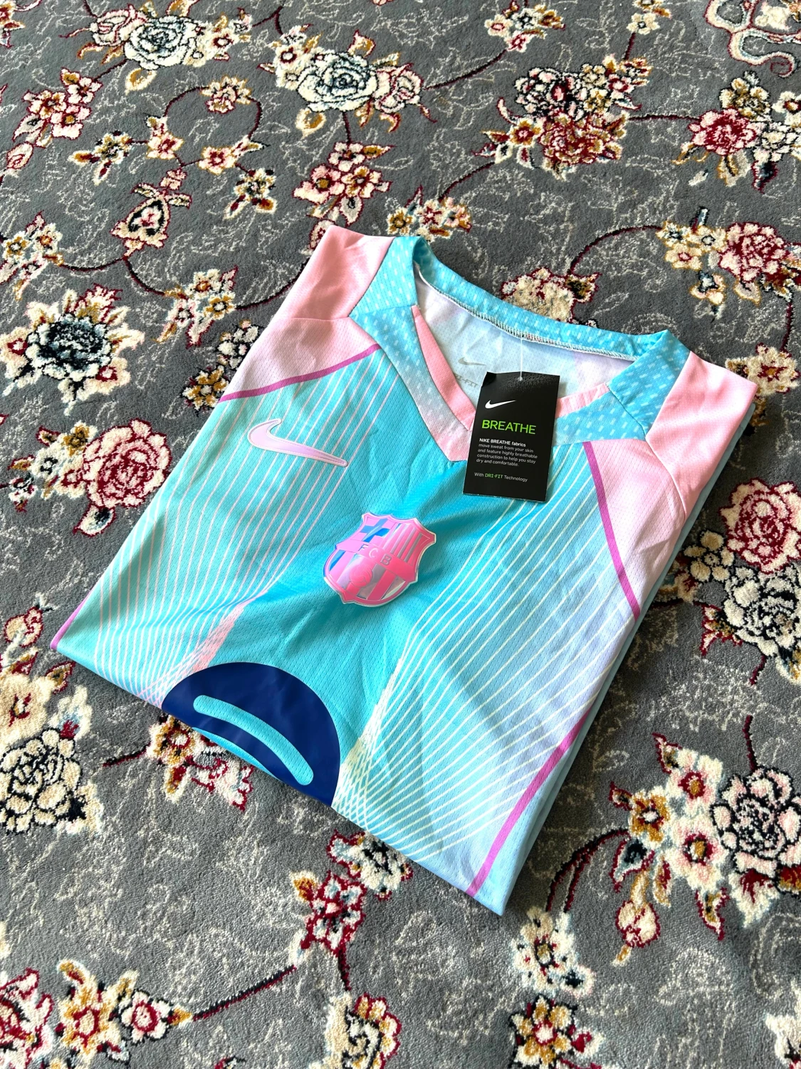 Barça x Nike pastell fotbollströja - 4