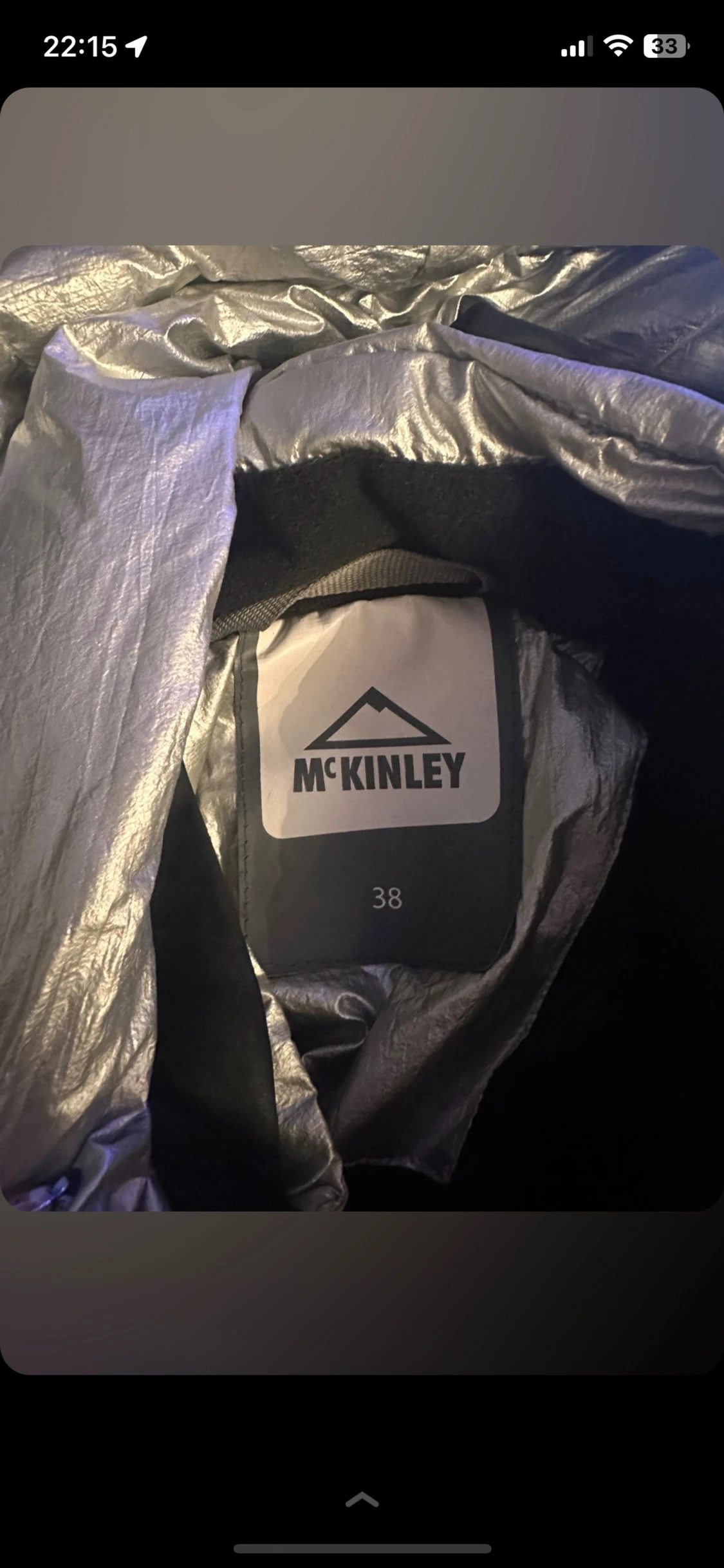 Silvrig pufferjacka från McKinley - 3