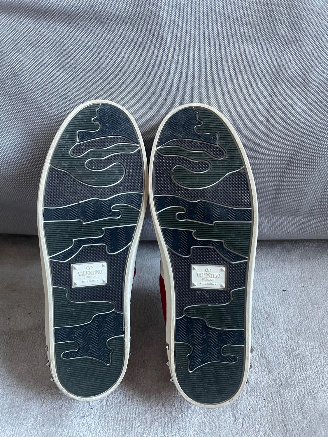 Valentino Garavani röda sneakers - 4