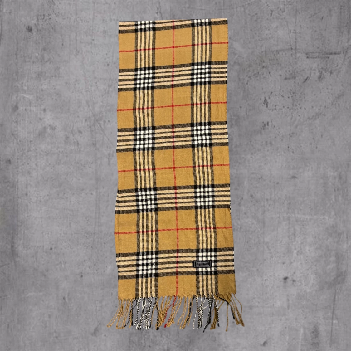 Beige Burberry Scarf