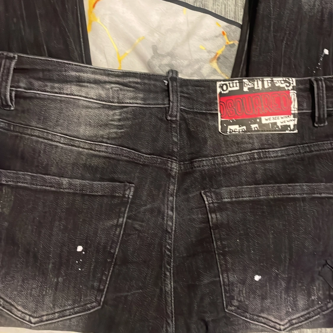 Svarta Dsquared2 ICON jeans - 4