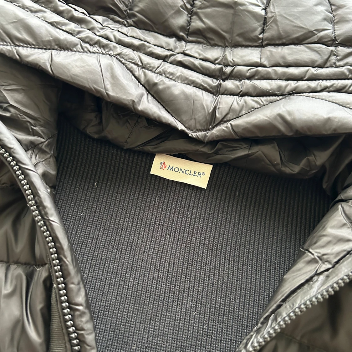 Svart Moncler cardigan  - 1