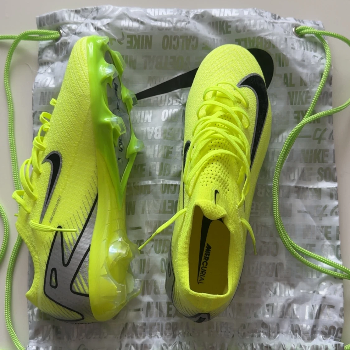 Nike Mercurial Zoom fotbollsskor gul - 2