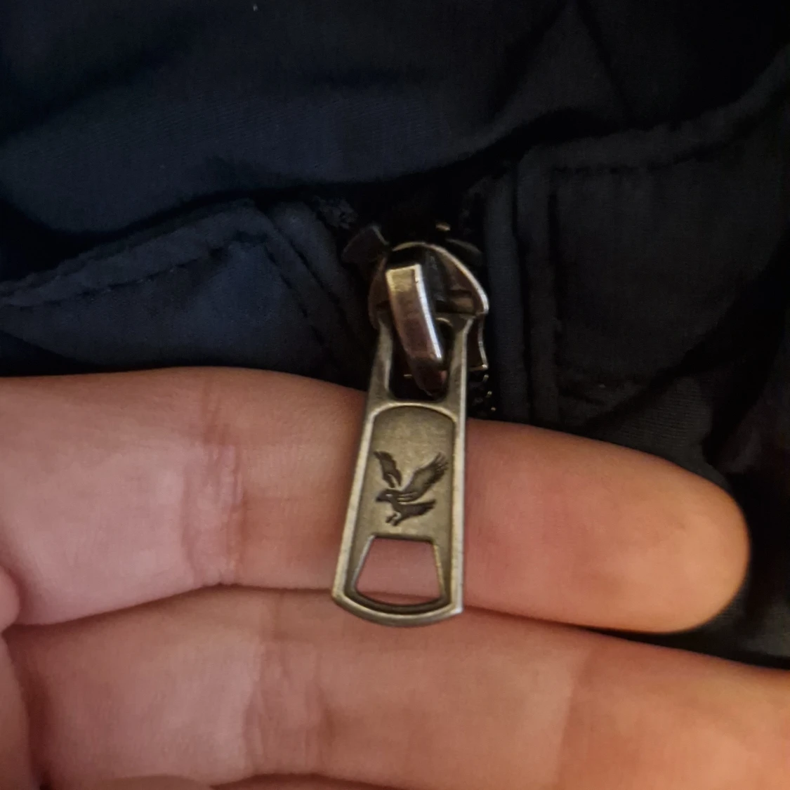 Marinblå windbreaker Lyle & Scott Junior - 1