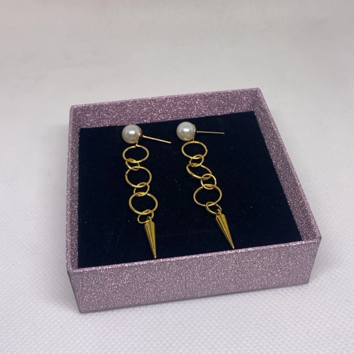 Long pearl earrings⚡️🤍 - 2