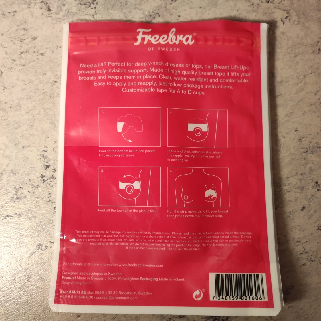 Freebra Breast Lift Ups tejp - 3