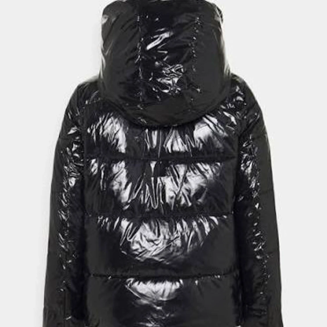 Svart glansig pufferjacka från Calvin Klein - 1