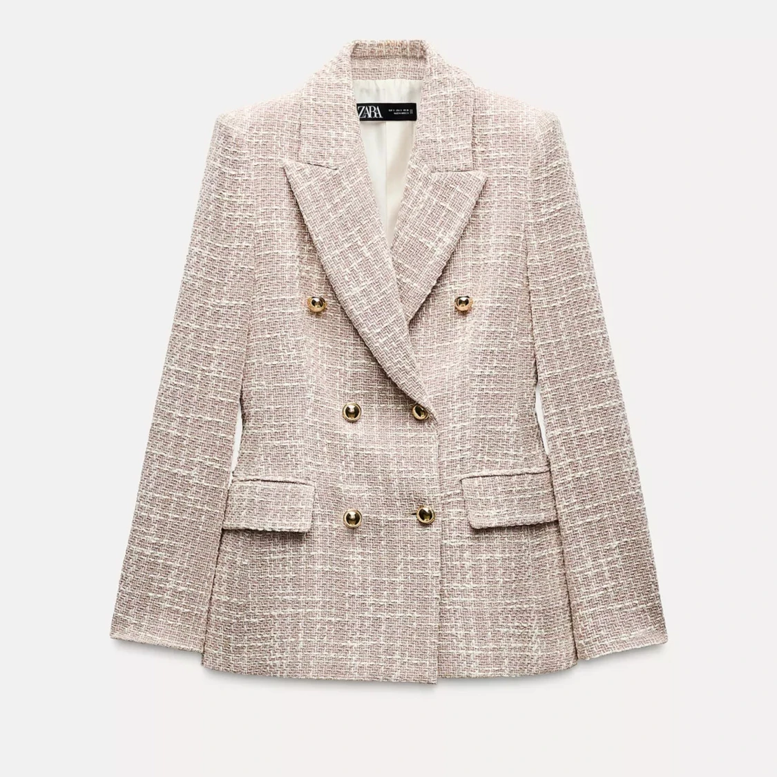 Rosa kavaj från Zara