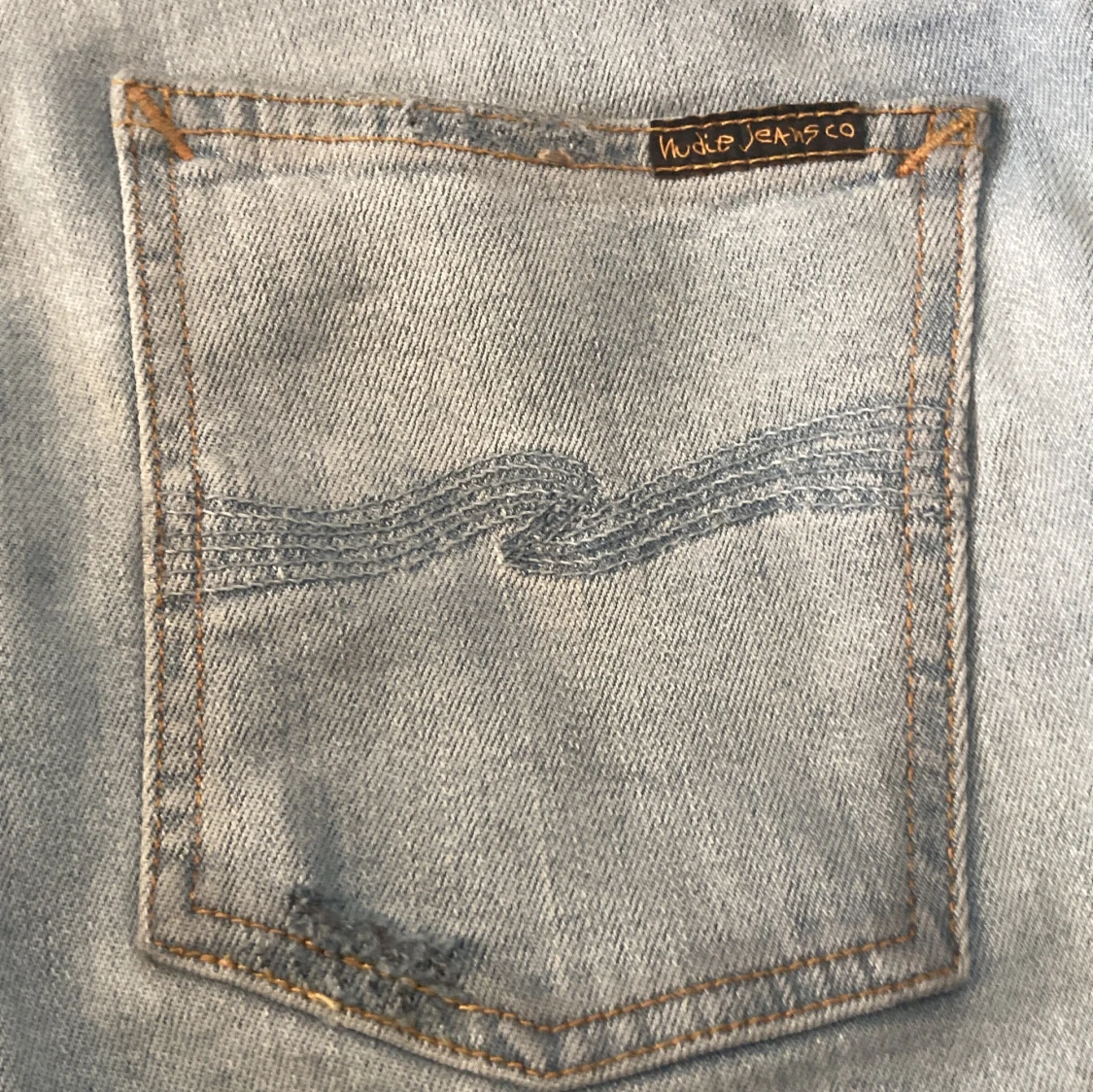 Ljusblå jeans från Nudie Jeans, W29 L30 - 1