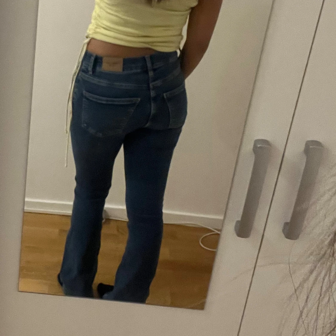 Gina blå bootcut jeans - 2