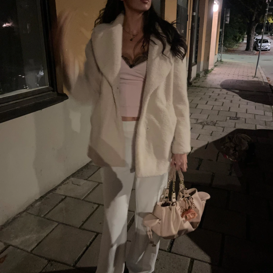 Beige Teddy Jacka - 1